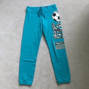Justice Teal Soccer Pants